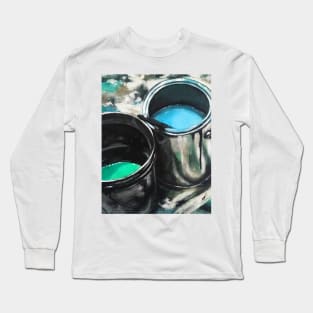 Paint buckets Long Sleeve T-Shirt